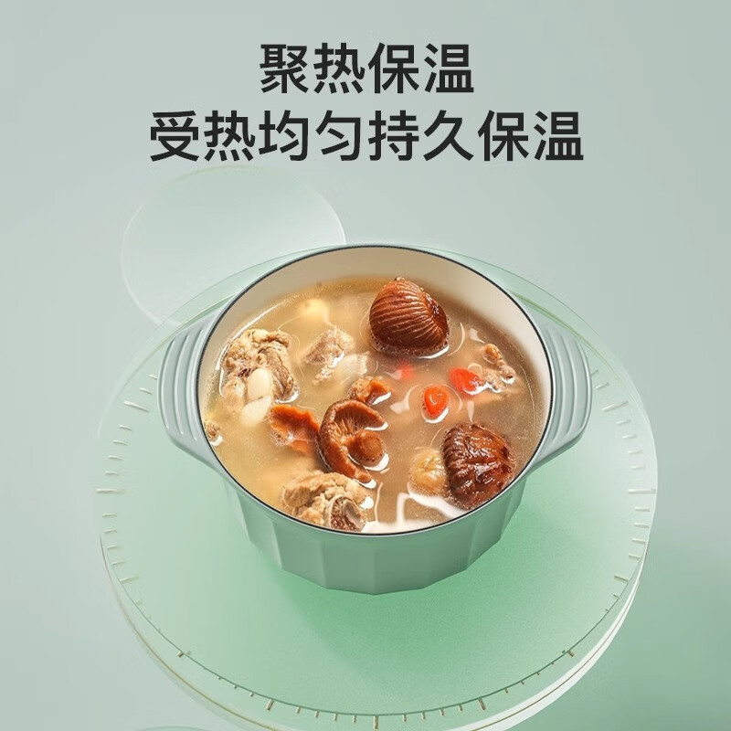 康巴赫(KBH)琅锅铸铁锅家用汤锅皇冠系列焖烧平底锅炒锅电磁炉 KGZC-T30L高清大图