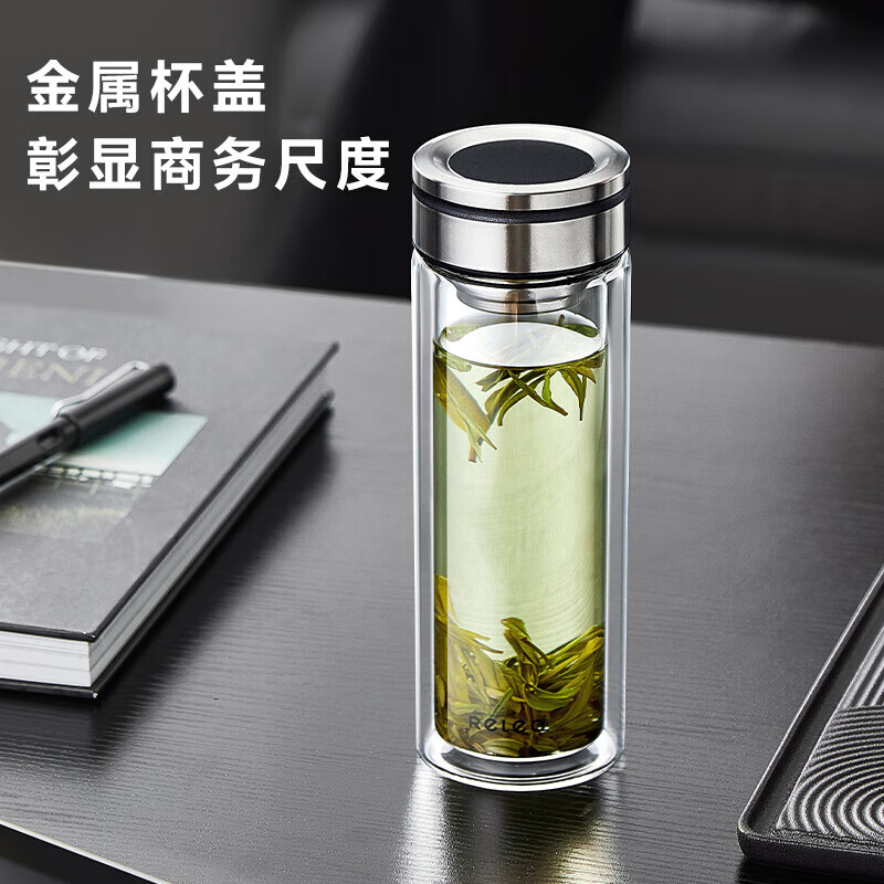 物生物 JV012422-0400-GS00 玻璃杯 400ml(个) 银色高清大图