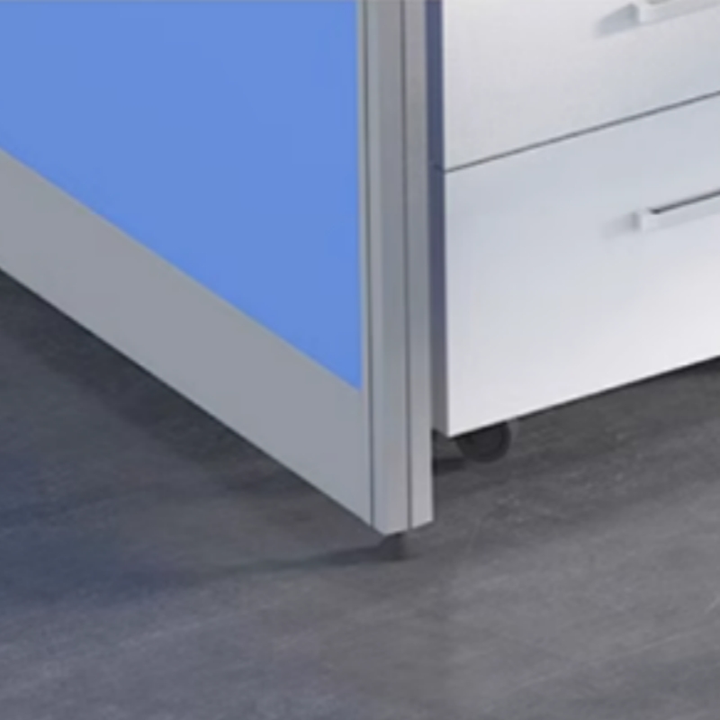 伟樽屏风办公桌单人位120*140*110cm张高清大图