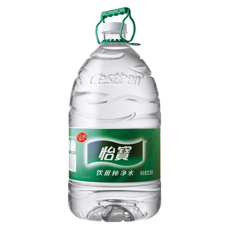 怡宝饮用水12.8L*1桶新品大桶装家庭必备饮用水纯净水 10桶起送