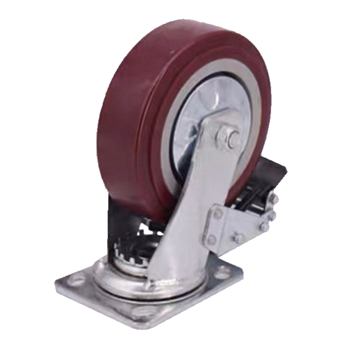 春昆阳岚 聚氨酯万向轮带刹 6寸 个高清大图