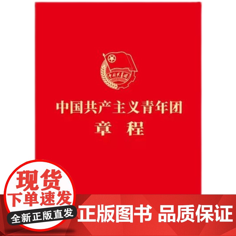 (套装1000册)中国共产主义青年团章程 最新版 2023年共青团十九大修订高清大图