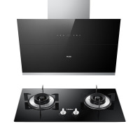海尔(Haier) C10+Q2BE2(12T) 油烟机燃气灶具套装 侧吸油烟机 灵动自开合 5.0KW大火力