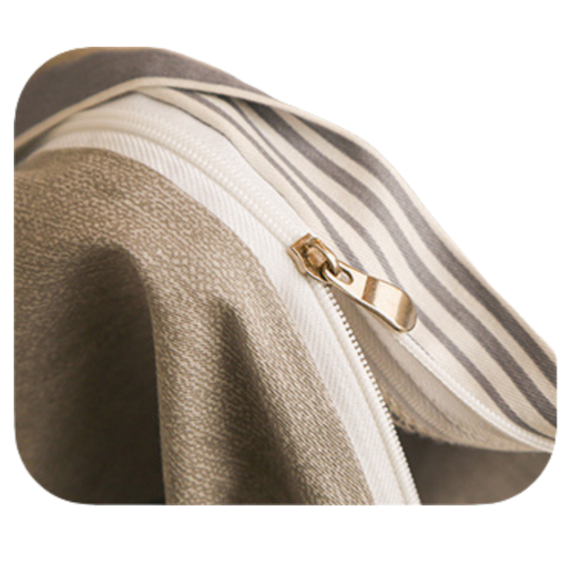 铭思沃多件套1.2m床 蓝条纹 套高清大图