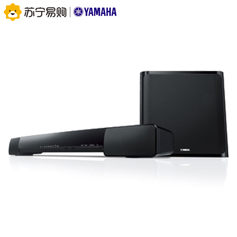 Yamaha/雅马哈 YAS-203 家庭影院音箱 回音壁条形电视音响 蓝牙音箱 无线低音炮 黑色