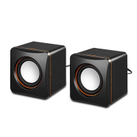RHM 皇马mini2.0笔记本台式机电脑手机小音箱便携式迷你桌面书架对箱多媒体USB家用音响低音炮