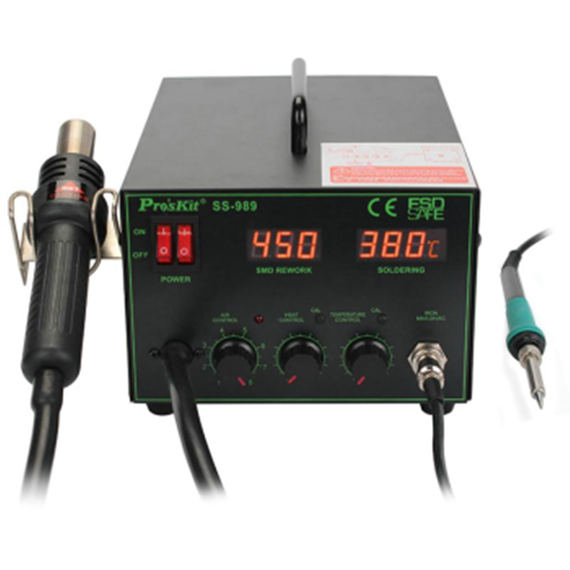 (Pro’sKit) Ss-989H 2合1SMD吹焊台 (AC220V 700W)