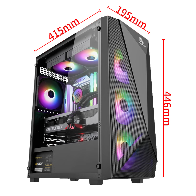 i7 13700F/5060Ti 8G独显32G 双通道内存NVME固态DIY组装机台式电脑吃鸡游戏主机兼容机整套5060Ti主机高清大图