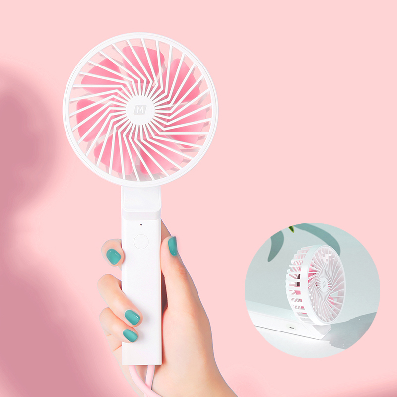 momax摩米士 手持小风扇折叠便携usb可充电风扇学生宿舍办公室桌面