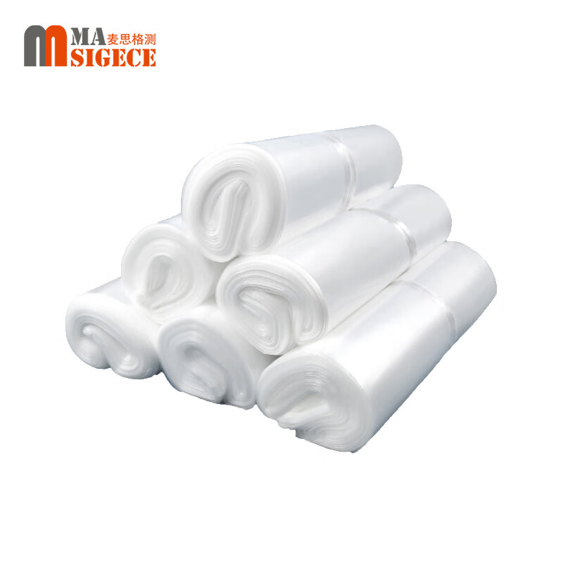 麦思格测透明PE高压平口袋 平口塑料袋10丝 100*120cm 100个/包高清大图