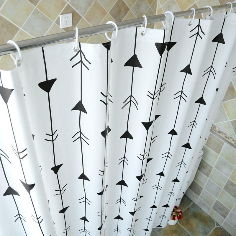 卫生间隐形浴帘放水浴帘浴室浴帘浴帘套装卫生间挂帘折叠帘杆隐形浴帘