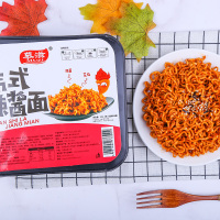 慕滋韩式辣酱干拌面119.5g懒人速食炸酱面方便面盒装网红拌面