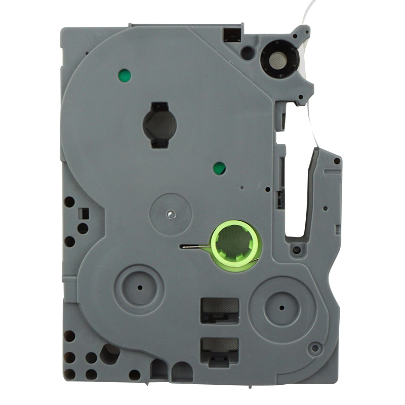 e代经典 标签带 9mm 标签纸色带 TZe-221 适用 兄弟标签机色带 9mm白底黑字 TZe-221高清大图