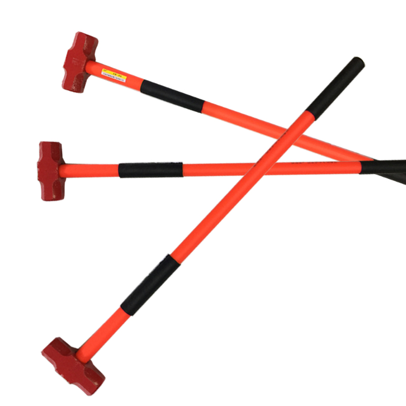 嵩源防震八角锤 带把大锤 铁锤 8P/把高清大图