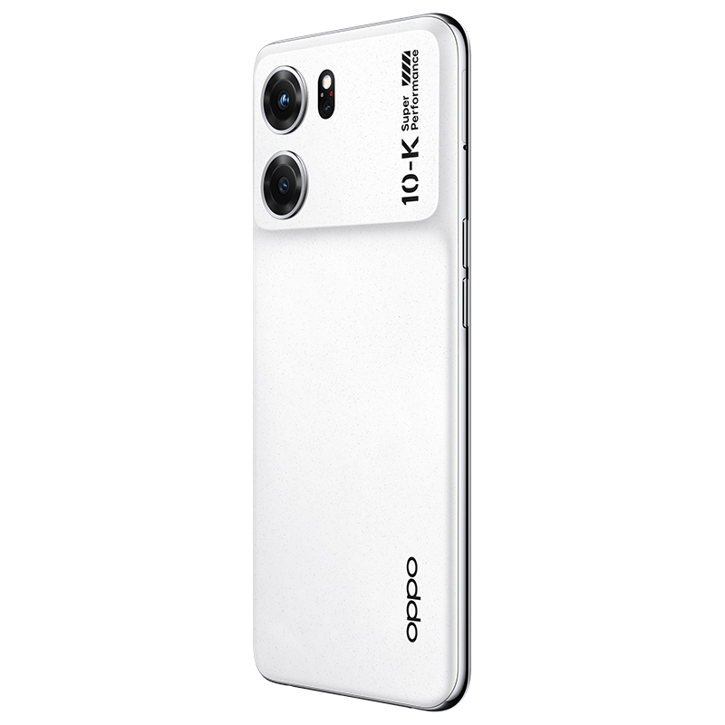 OPPO K10 月岩白 8GB+256GB 5G全网通手机 天玑8000-MAX芯片 120Hz高帧变速屏 金刚石VC液冷散热系统