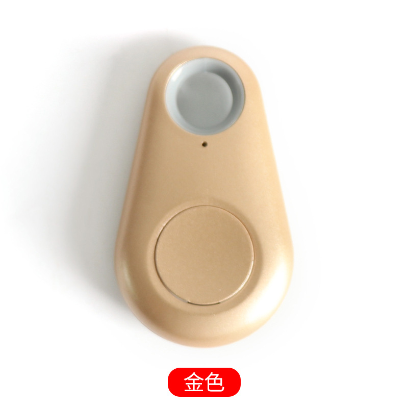 水滴蓝牙防丢手机钥匙扣低功耗手机箱包钥匙防盗报警智能防丢器 三维工匠 金色防丢器()高清大图