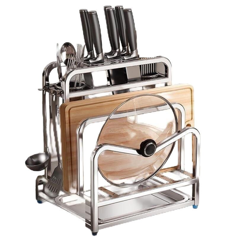 先互丁 不锈钢多功能刀架置物架 33*21*40cm 个 33*21*40cm