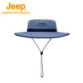 Jeep吉普防晒渔夫帽透气户外P3130789M0456 浅蓝 均码(58-60cm)