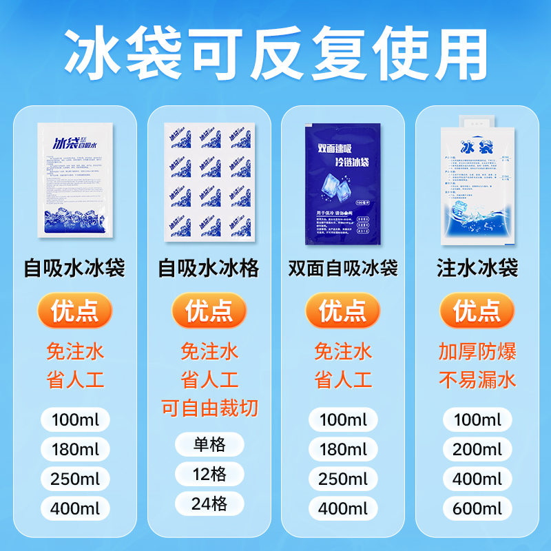 大迈质造 一次性围裙塑料透明独立包装100只高清大图