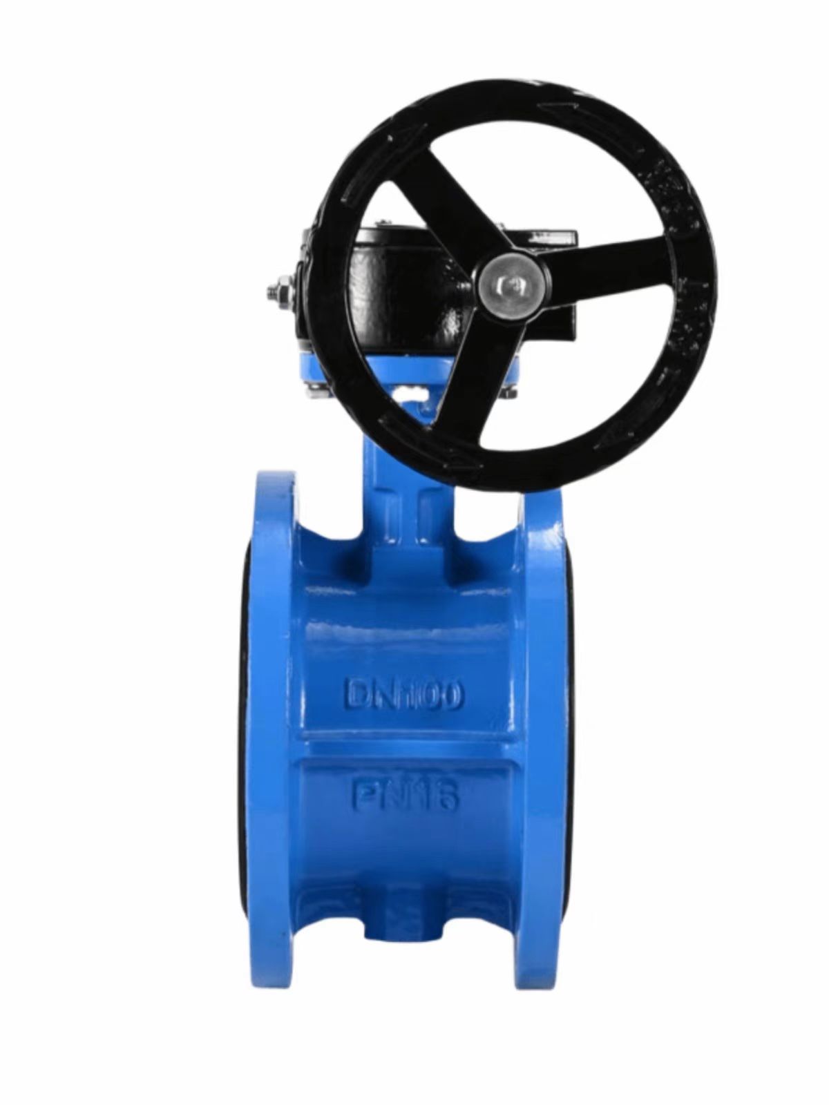 中锦科技 蝶阀 涡轮法兰蝶阀D341X-16Q DN40 台高清大图