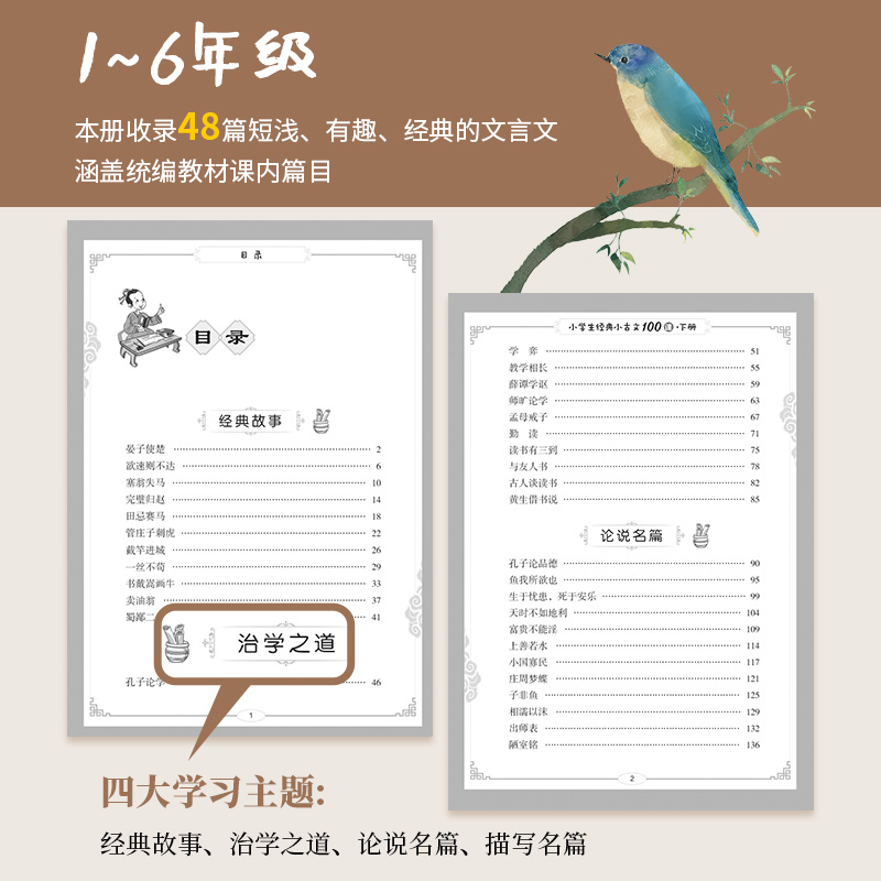 语文 小学通用 [正版]华语小学生经典小古文100课下高清大图