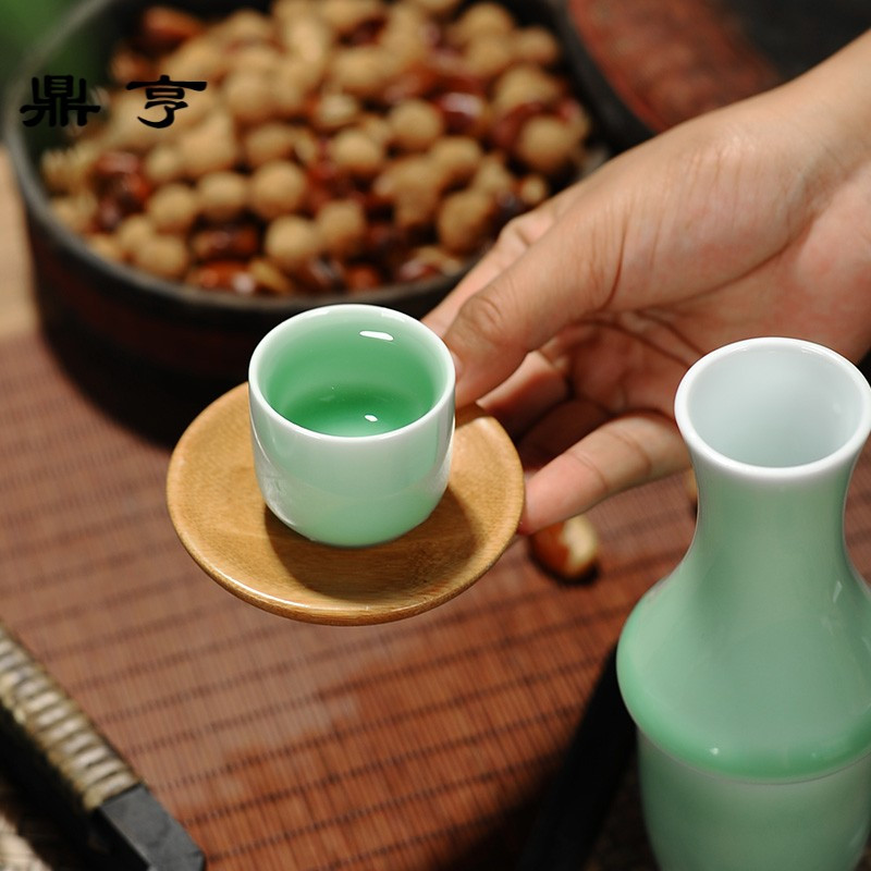 鼎亨日式清酒酒具套装白酒壶温酒器烫酒壶家用 高温陶瓷酒具礼盒