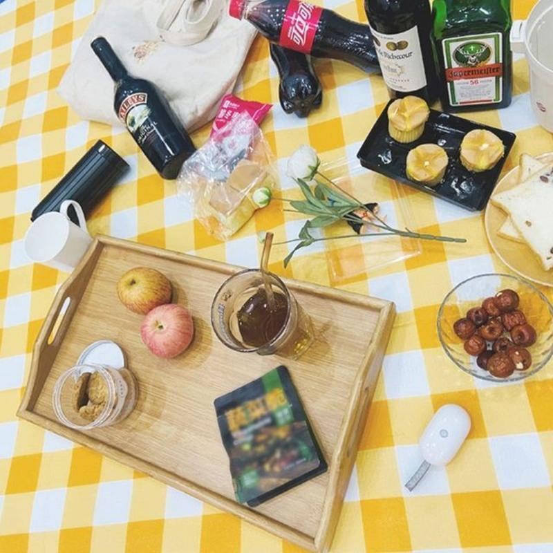 加固加宽5030cm床上吃饭小桌子餐桌病人饭桌吃饭桌瘫痪老人折叠飘窗