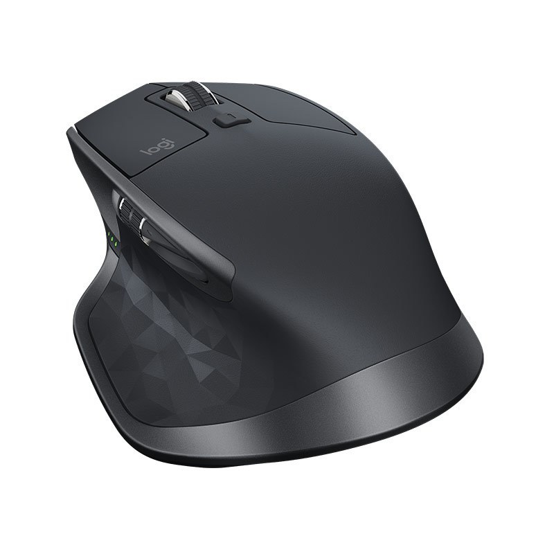 罗技(Logitech) MX Master 2S无线蓝牙优联双模跨计算机控制鼠标-儒雅黑