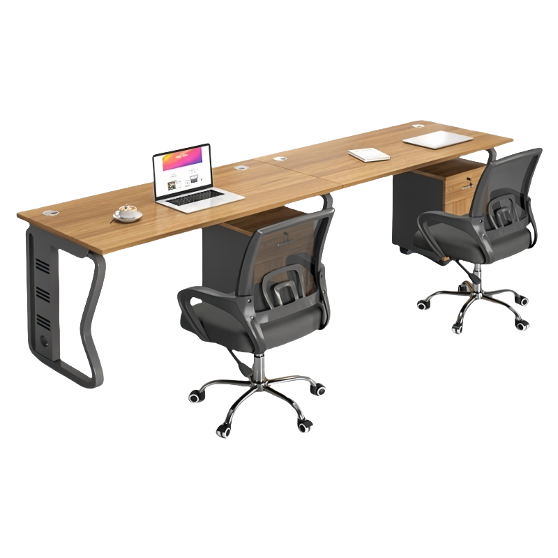 珂洋 屏风工位 两人位含柜椅 套高清大图