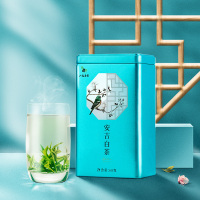 [2021新茶]八马茶叶 春茶 安吉白茶绿茶茶叶 罐装60克