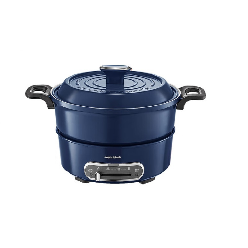 摩飞电器(Morphyrichards)MR9087多功能锅电火锅 3L (单位:台)地中海蓝