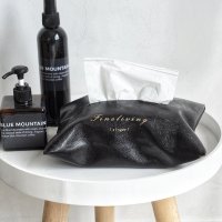 北欧ins创意简约纸巾盒抽纸盒客厅餐厅家用欧式车载收纳纸巾皮袋