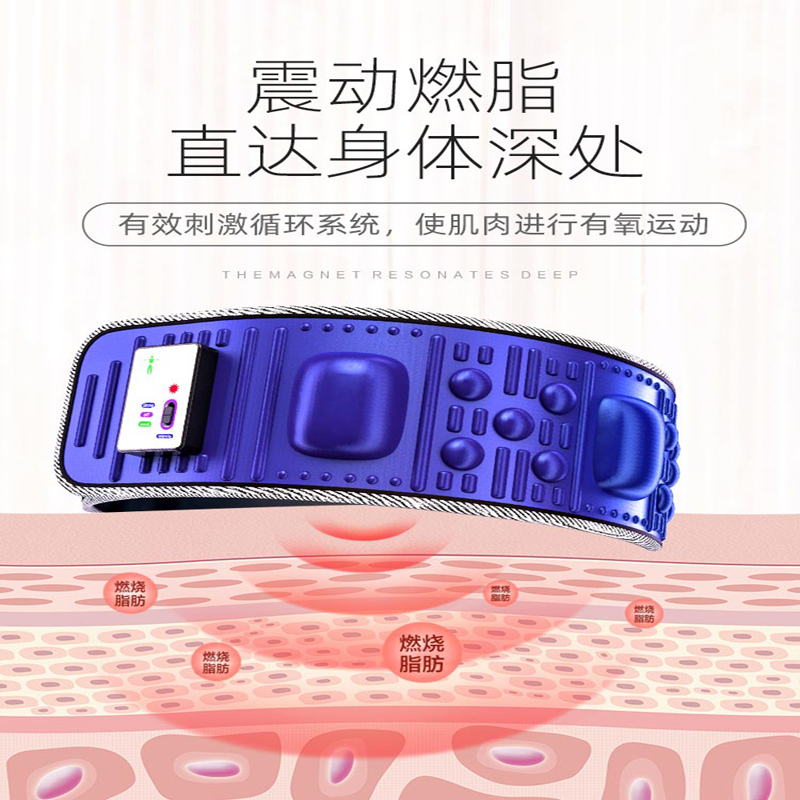 2024款甩脂机抖抖机瘦身器材懒人燃脂腰带瘦腰瘦腿瘦肚子神器腹部减肥器卓妈妈
