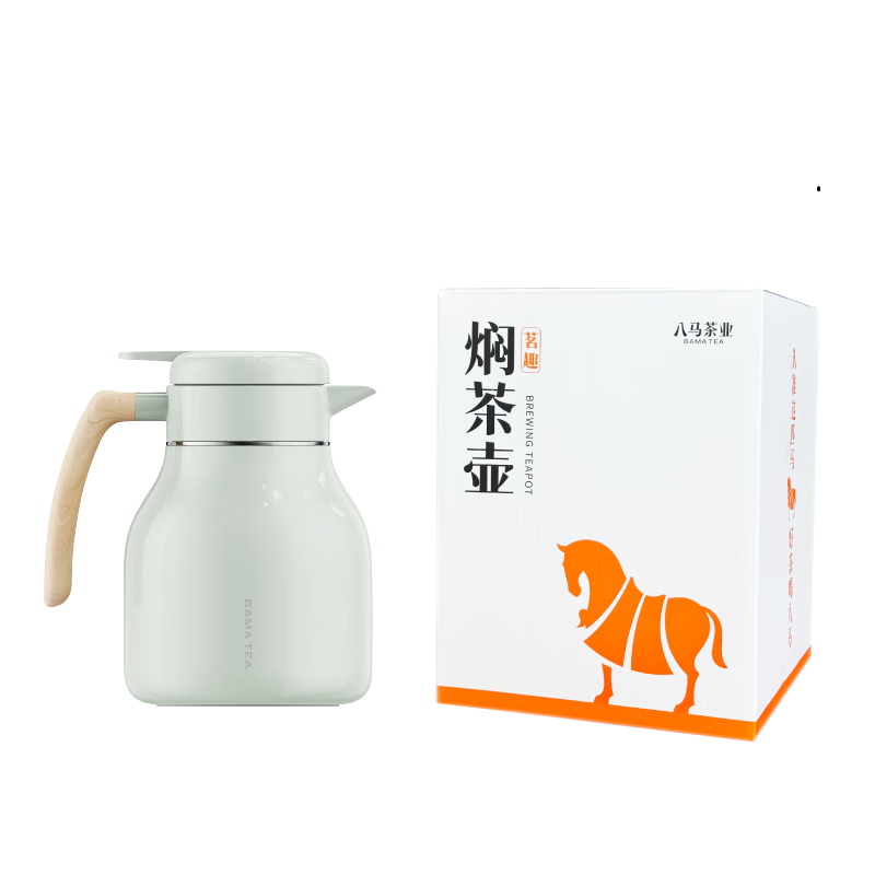 八马茗趣焖茶壶(蓝)高清大图