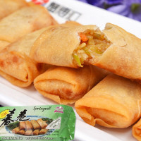 七果果 南翔三丝春卷200g 10个 1包 速冻食品 方便速食 BI