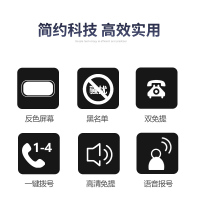 飞利浦(PHILIPS)无绳电话机座机 无线座机子母机 办公家用 DCTG492(白色)