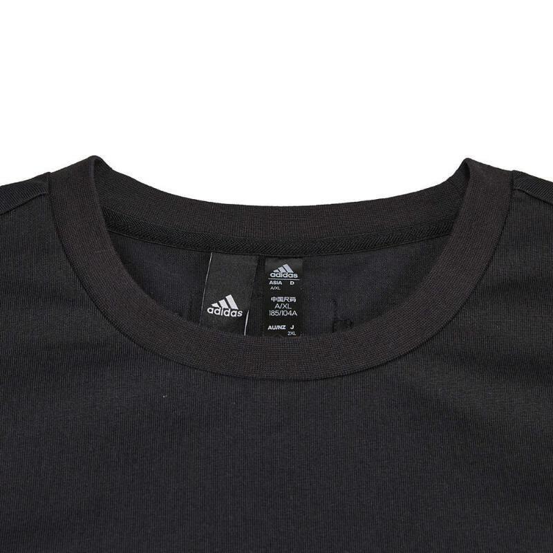 阿迪达斯 (adidas)男子ST GF GFX TEE圆领短T恤 IA8129 黑色