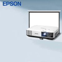 爱普生（EPSON）CB-2265U 投影仪办公会议 (含120英寸16:10电动幕布 超高清 5500流明）