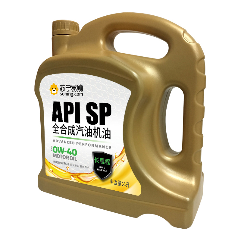 统一(Monarch)制定机油 SP级全合成汽车机油润滑油 0W-40 4L