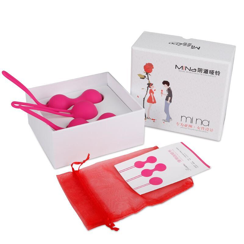 mina球谜娜女用私处哑铃缩阴球紧致器具成人情趣性用品