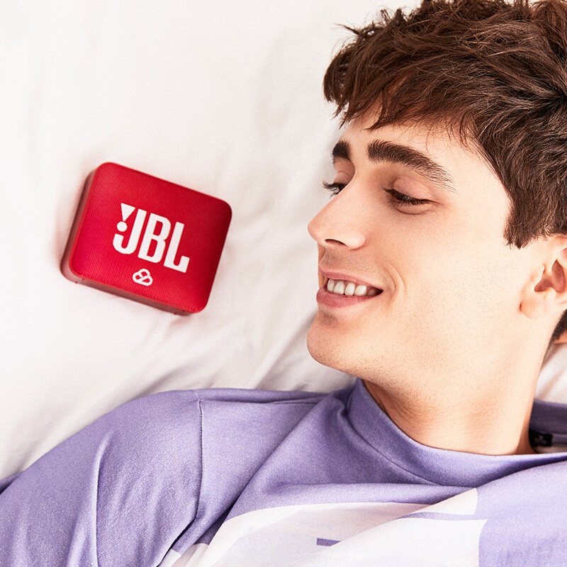 JBL GO SMART2无线蓝牙音箱音乐魔方二代便携式WiFi人工智能音响 红色