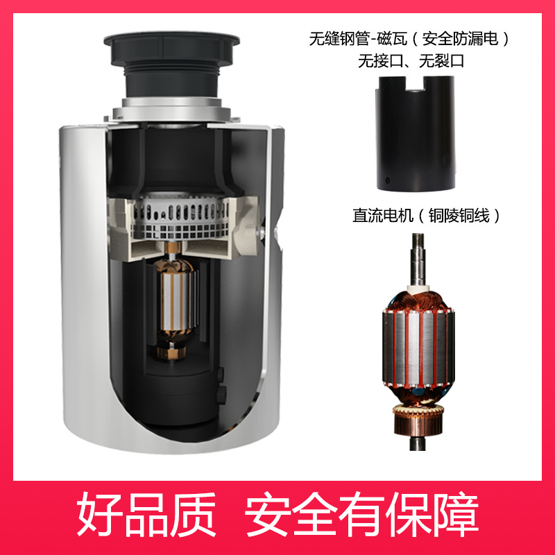 PEA豌豆厨房垃圾处理器 V9全自动 厨房清道夫