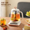 龙的(Longde)LD-YS1601养生壶预约浸泡煮茶器触控式多功能花茶壶1.6L容量电水壶烧水壶12小时预约电热水壶