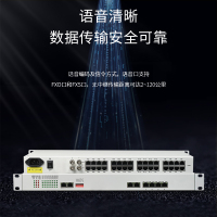 博扬 PCM复用设备光端机 2M语音设备 2E1一用一备转30路电话(可定制磁石)机架式 1对价BY-1+1E1-30P