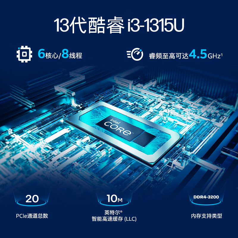惠普(HP)星One高清一体机电脑23.8英寸(13代i3-1315U 16G 1TBSSD 无线Wifi6蓝牙 三年上门)FHD高色域 可升降