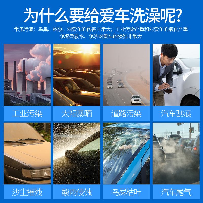 洗车套装工具组合家用擦车拖把软毛刷车刷子汽车清洁用品大全专用 MW-洗车用品17件套