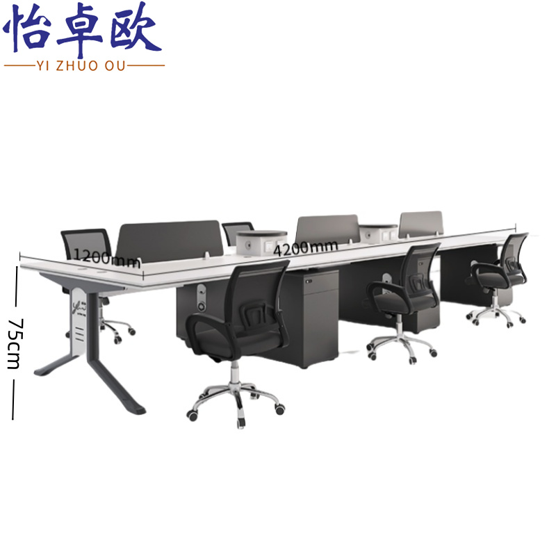 怡卓欧办公桌高清大图