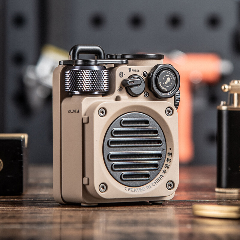 猫王音响 野性mini 便携蓝牙音箱迷你小音响家用可爱复古音箱户外防水低音炮七夕情人节礼物送男友沙漠黄高清大图