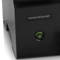 惠普(hp)LaserJet Pro M1136黑白激光打印复印扫描 多功能办公家用文件文档试卷替126 132A 标配