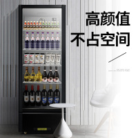飞天鼠(FTIANSHU) 展示柜饮料柜商用冰柜超市冰箱冷藏柜保鲜柜320L单门无灯箱